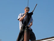 Chimney sweep